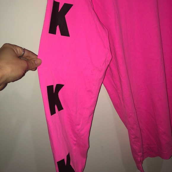 Victoria Secret PINK Size Small Pink Long Sleeve - Picture 5 of 8